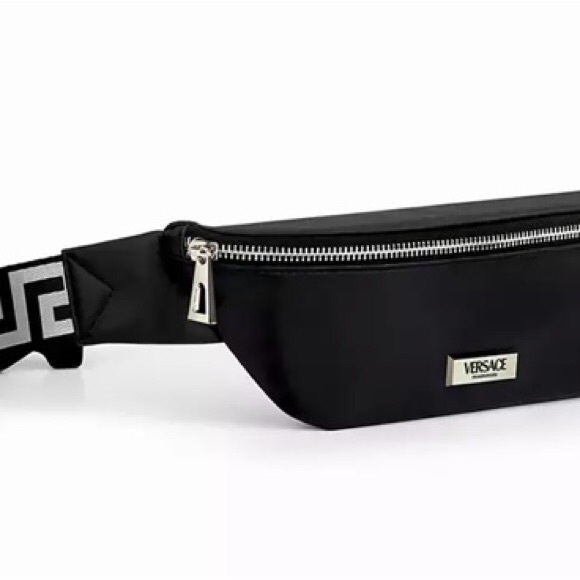 Versace Other - Versace Black Belt Bag NWT in dust bag